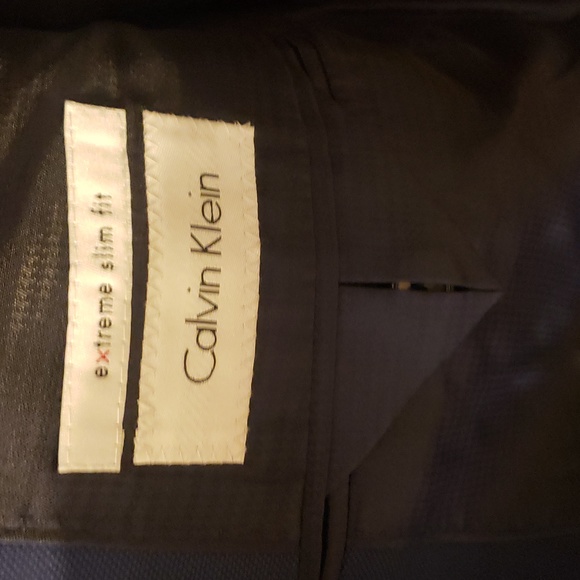 Men's Calvin Klein extreme Slim fit Suit Jacket - Picture 2 of 3